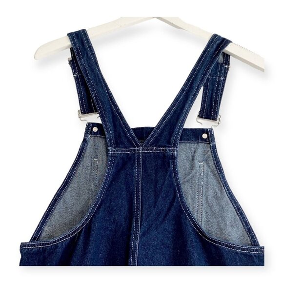 WE WORE WHAT Basic Denim Overalls, size M, New with tag - Picture 10 of 16